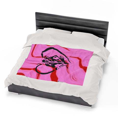 Velveteen Plush HIP HOP ART Blanket