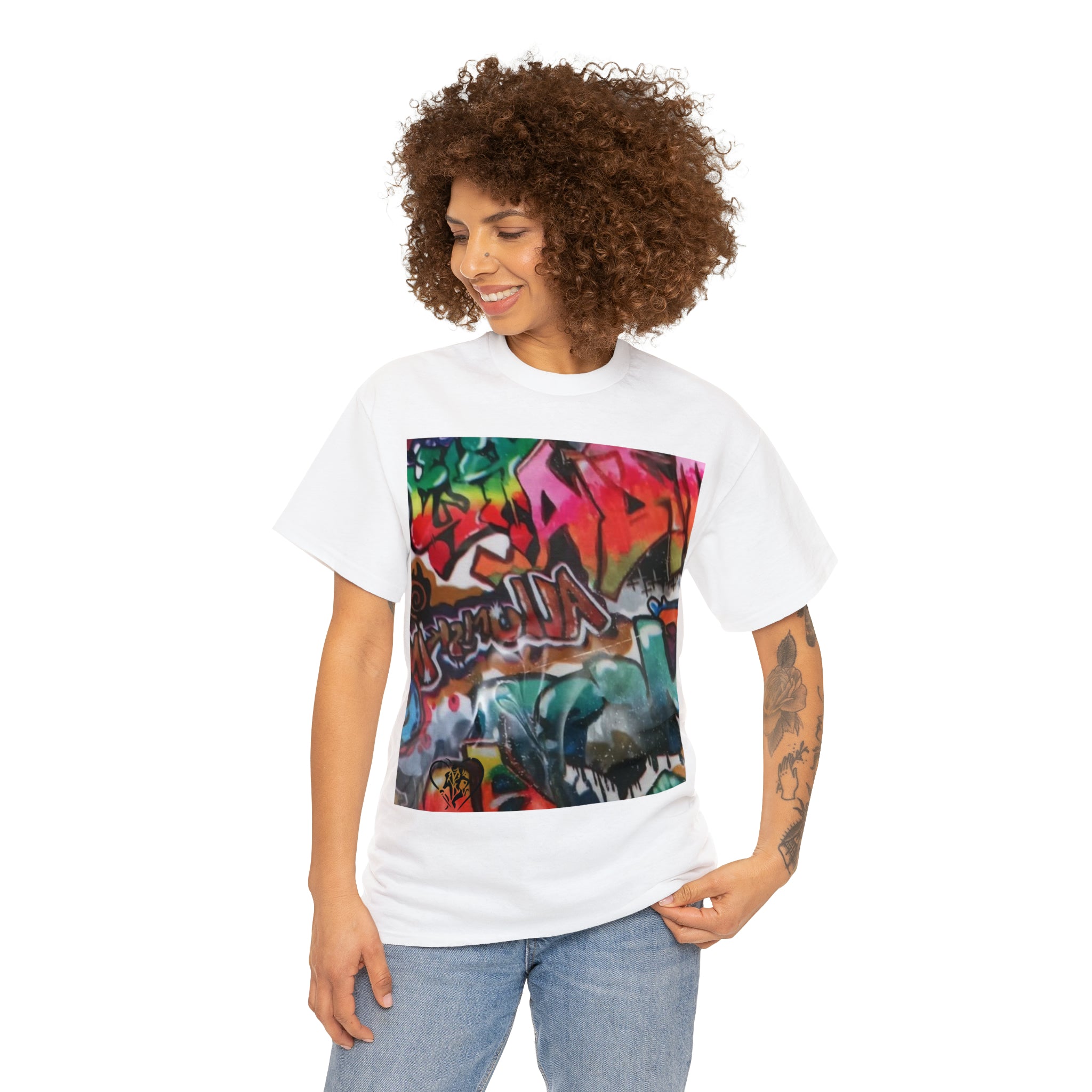 Unisex HIP HOP ART Heavy Cotton Tee