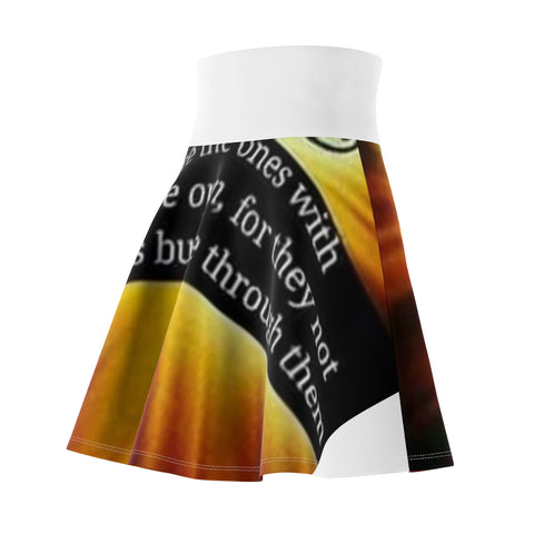 Women's  HIP HOP ART Skater Skirt (AOP)