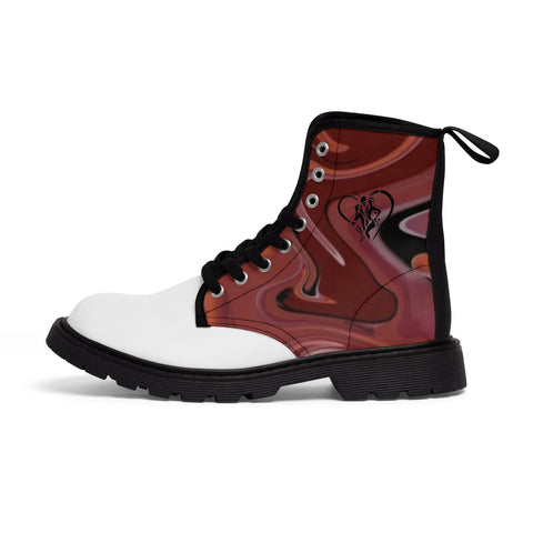 Men's Canvas HIP HOP ART  Boots