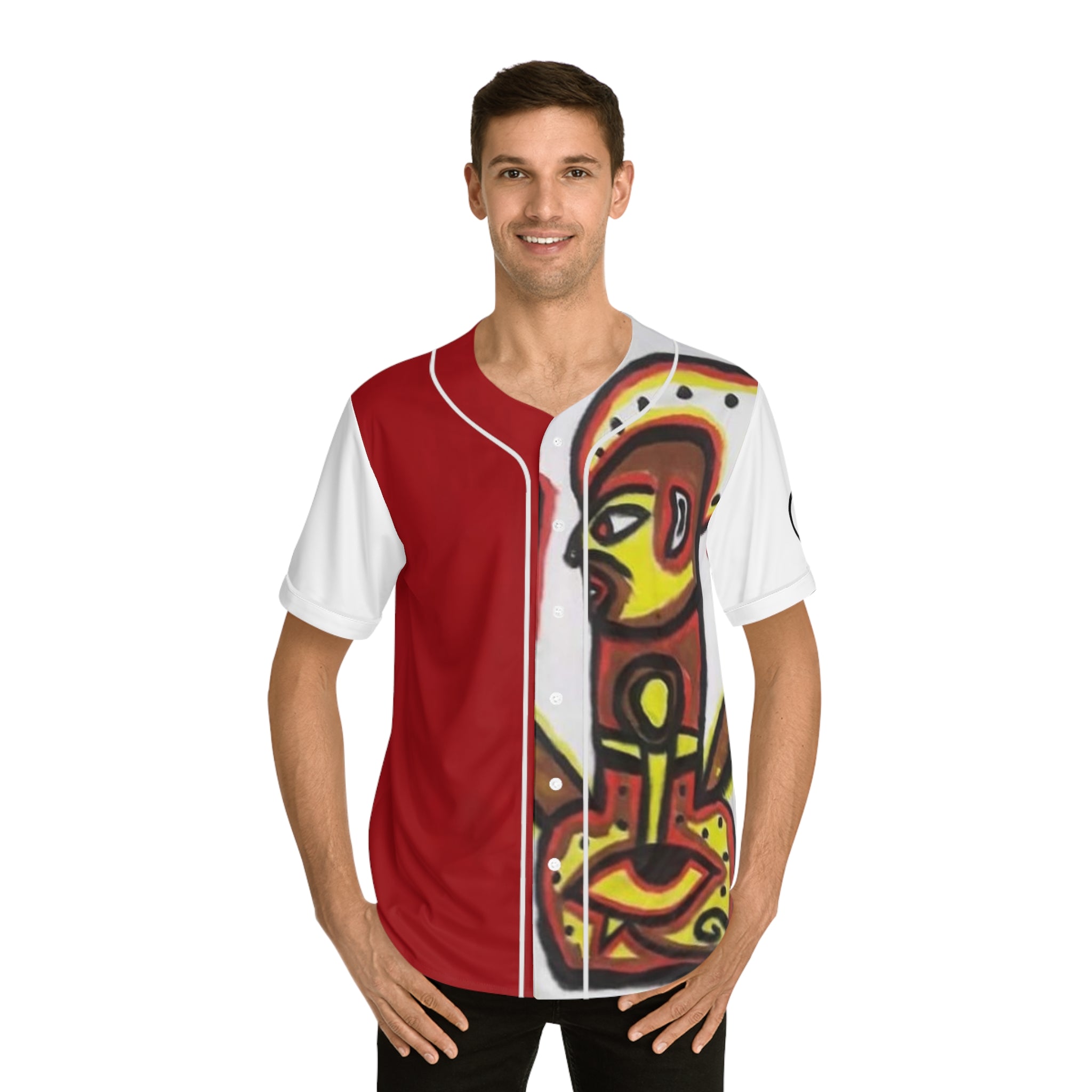 Men's HIP HOP ART Baseball Jersey (AOP)