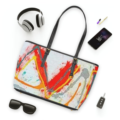 PU Leather  HIP HOP ART Shoulder Bag