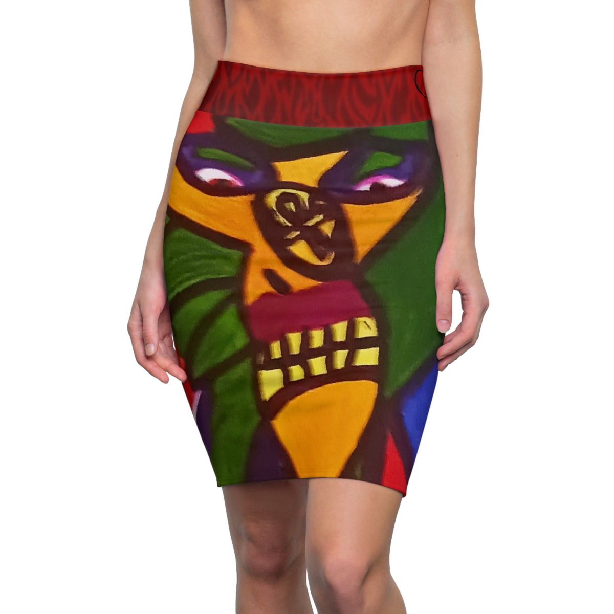 Women's  HIP HOP ART  Pencil Skirt (AOP)