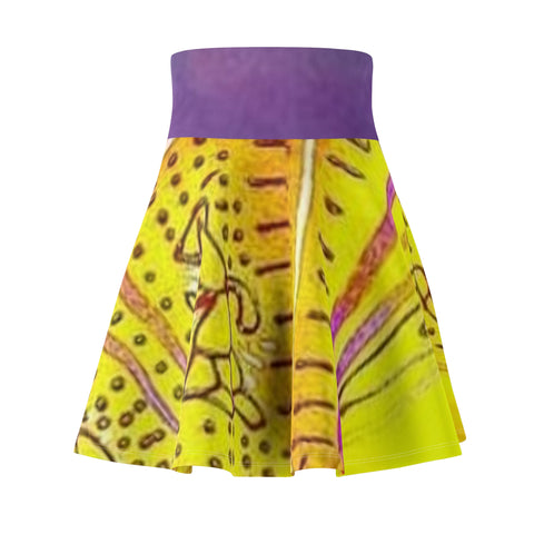 Women's  HIP HOP ART Skater Skirt (AOP)