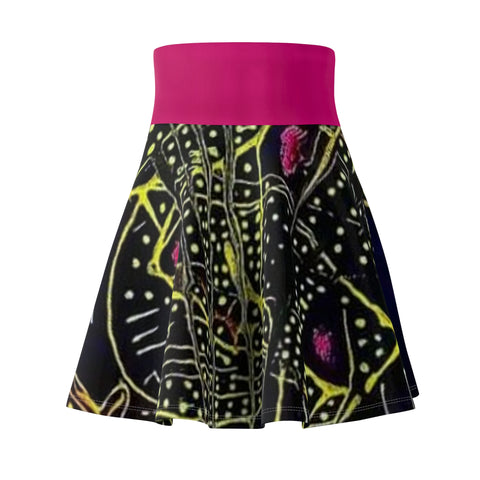 Women's  HIP HOP ART Skater Skirt (AOP)