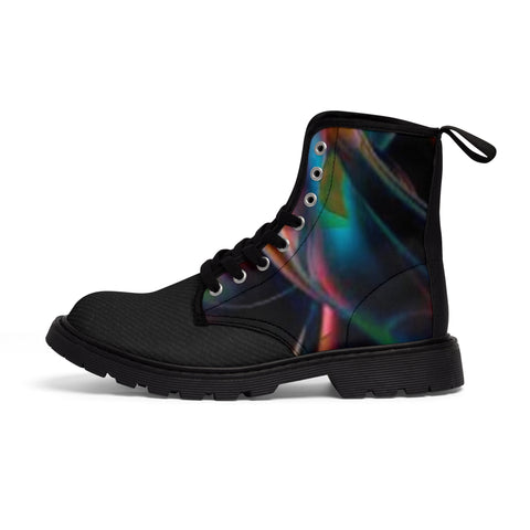 Men's Canvas HIP HOP ART  Boots