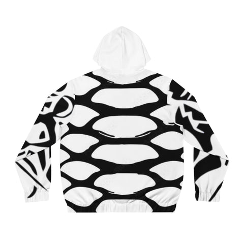 Men's Full-Zip  HIP HOP ART Hoodie (AOP)