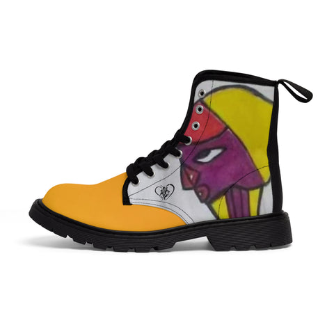 Men's Canvas  HIP HOP ART Boots