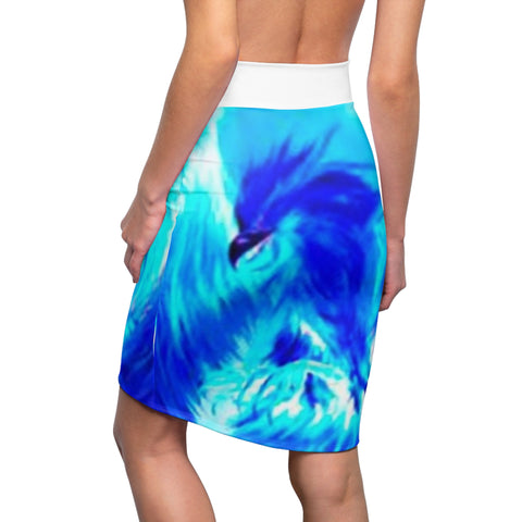 Women's  HIP HOP ART Pencil Skirt (AOP)