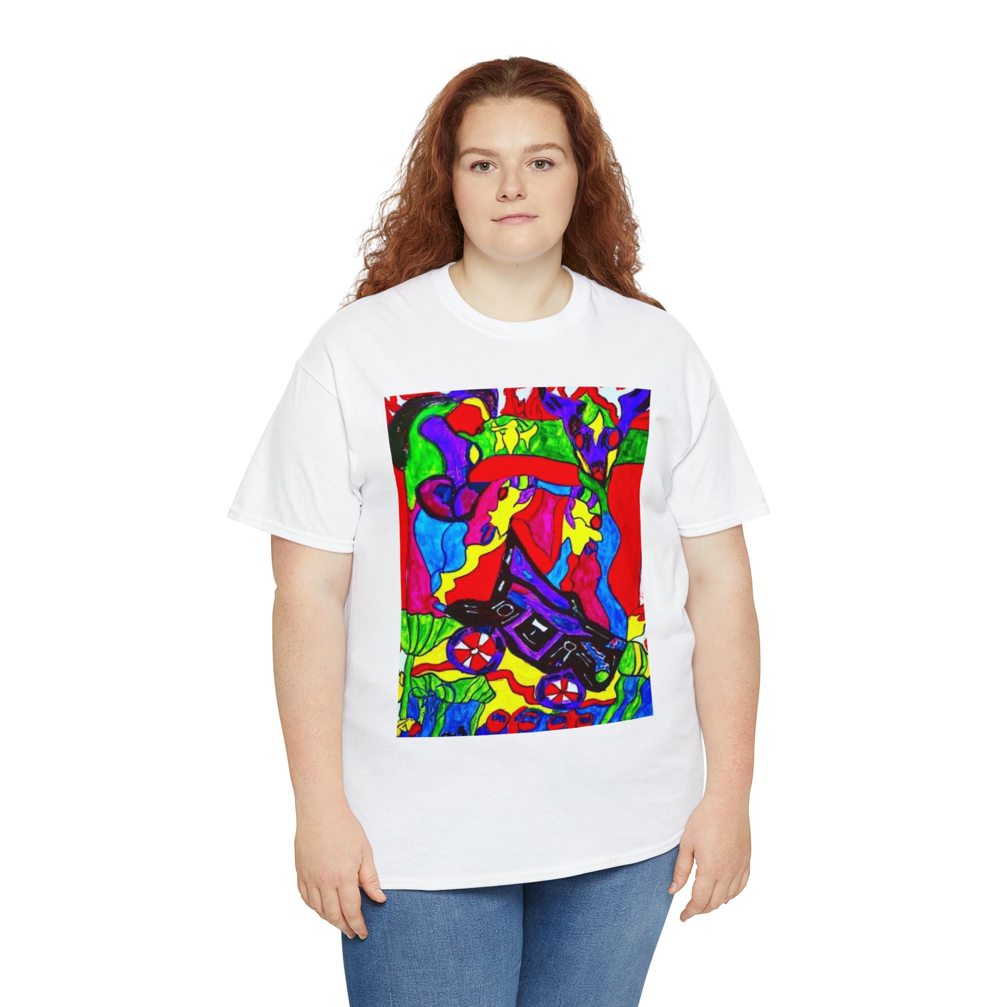 Unisex HIP HOP ART Heavy Cotton Tee