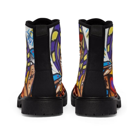 Men's Canvas HIP HOP ART Boots