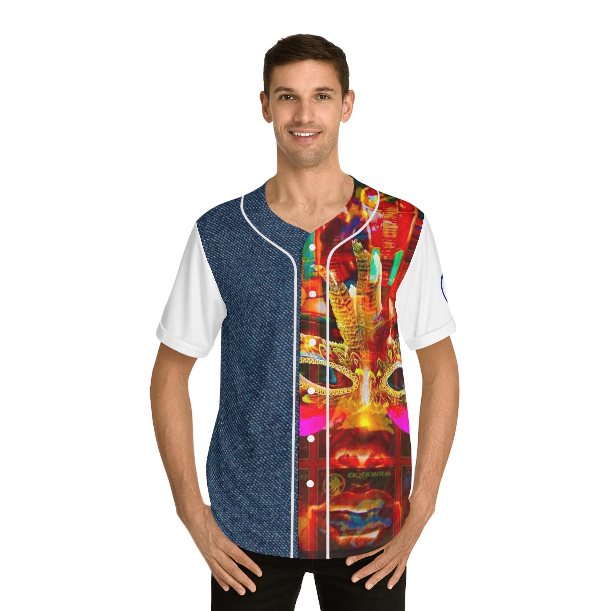 Men's HIP HOP ART Baseball Jersey (AOP)