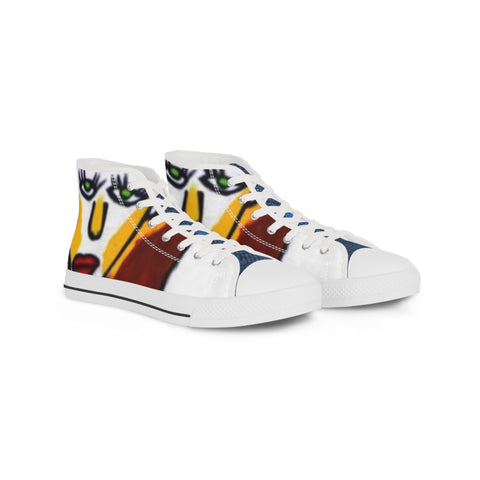 Men's High Top  HIP HOP ART Sneakers