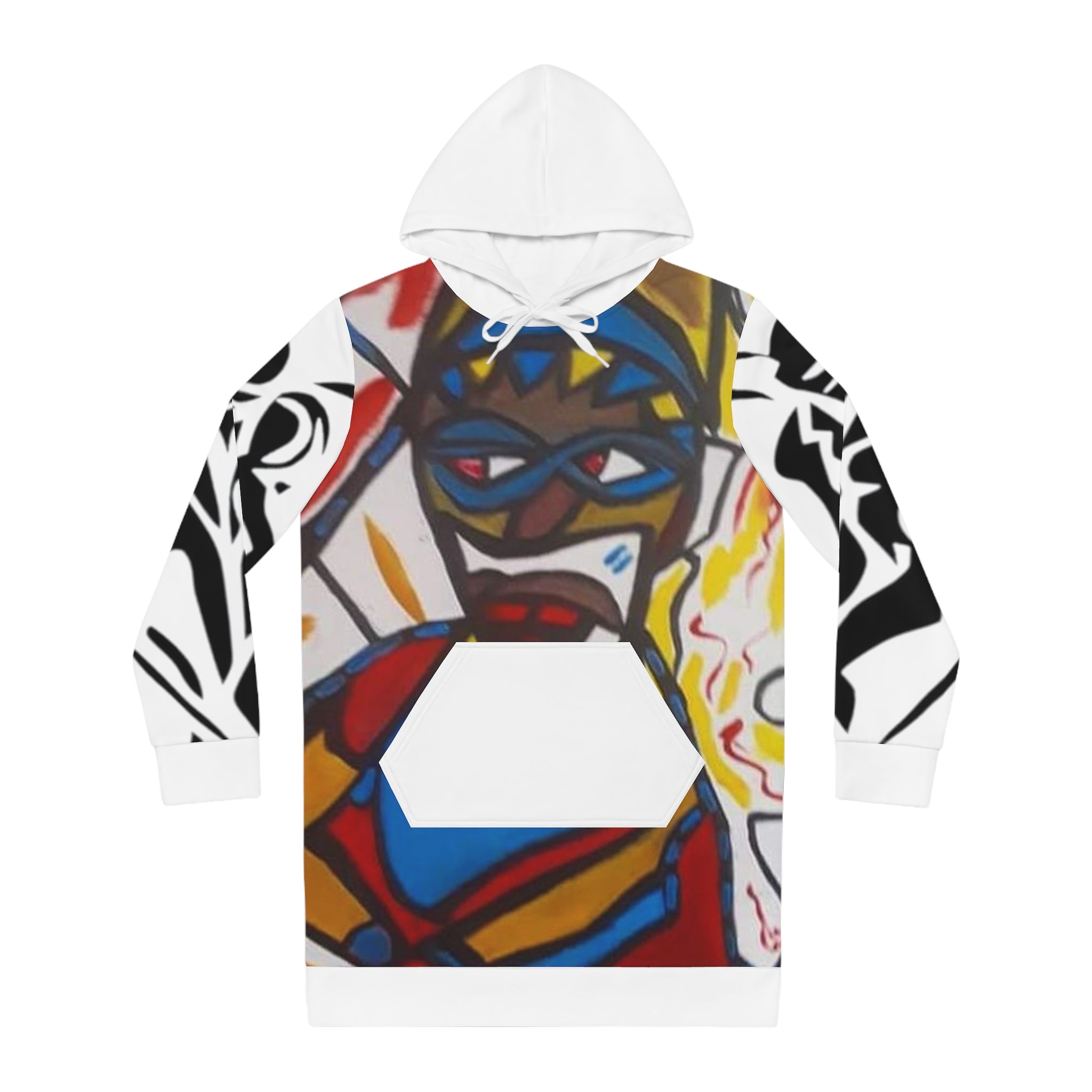 Women's HIP HOP ART Hoodie Dress (AOP)