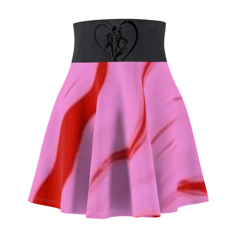 Women's HIP HOP ART  Skater Skirt (AOP)