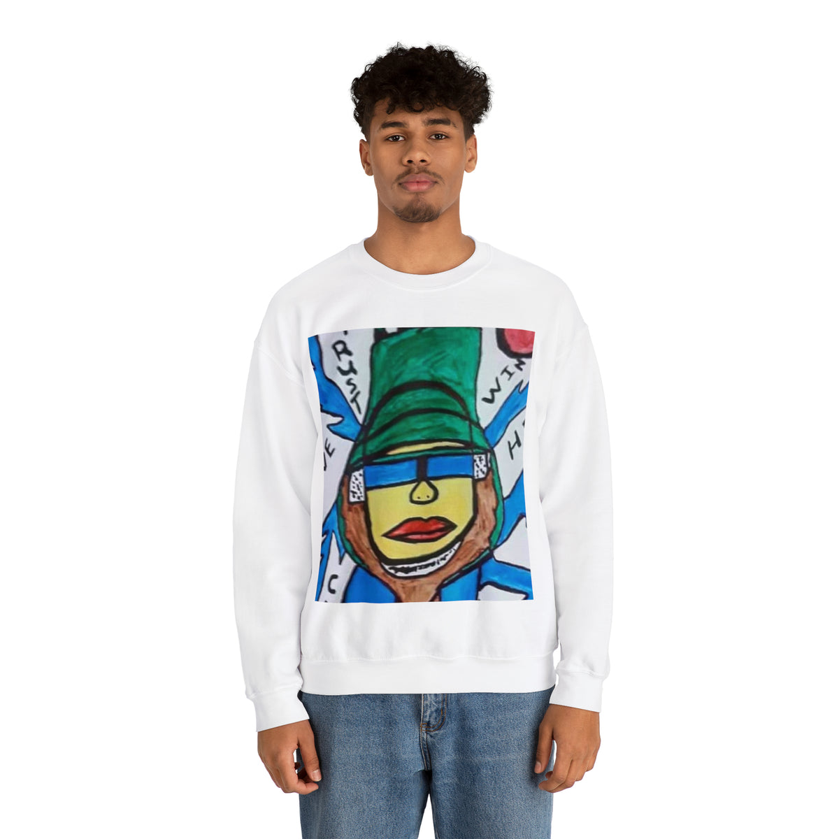 Unisex Heavy Blend™ HIP HOP ART Crewneck Sweatshirt