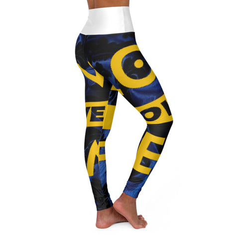 High Waisted  HIP HOP ART Yoga Leggings (AOP)