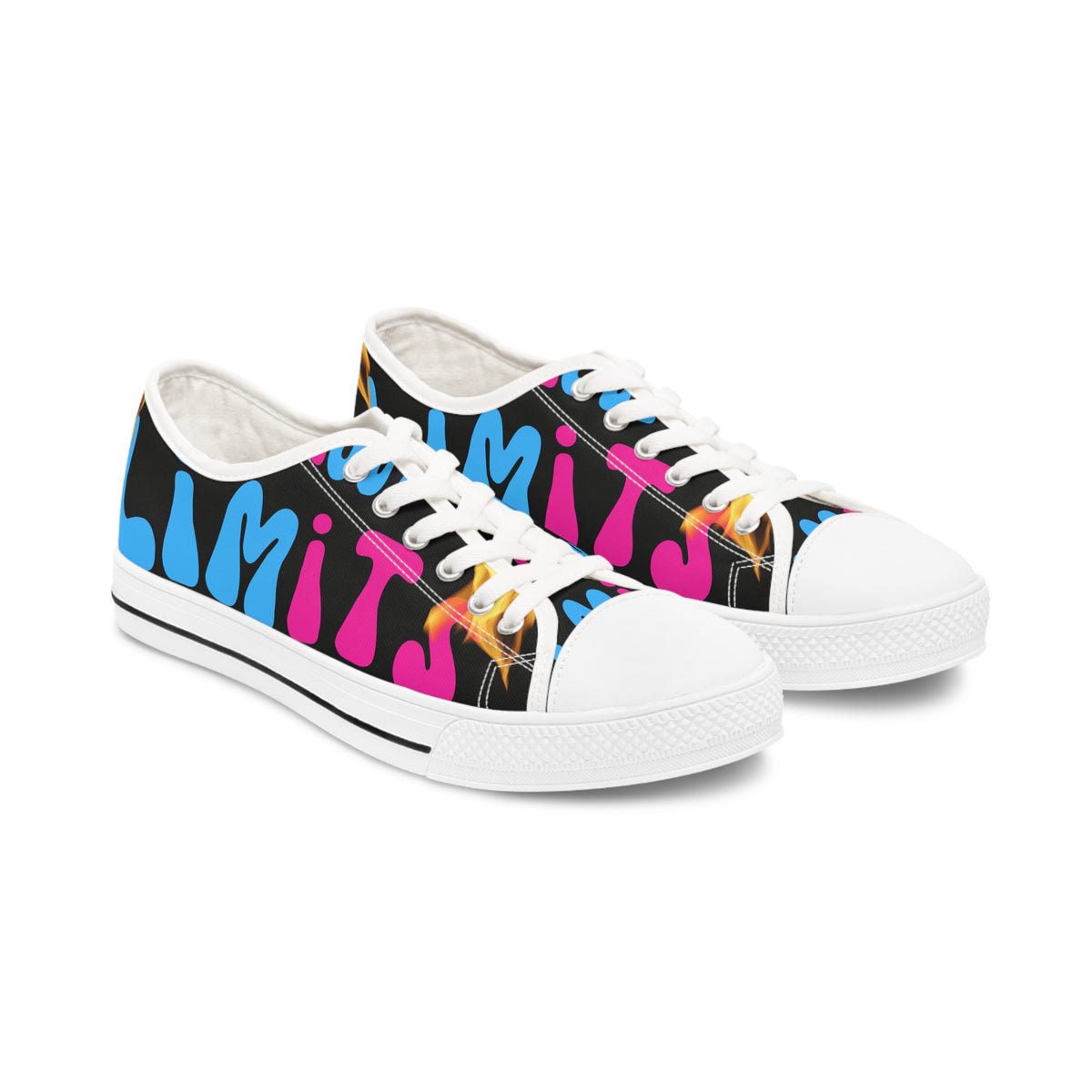 Women's HIP HOP ART  Low Top Sneakers