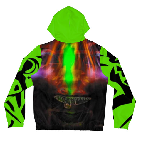 Women’s Full-Zip  HIP HOP ART Hoodie (AOP)