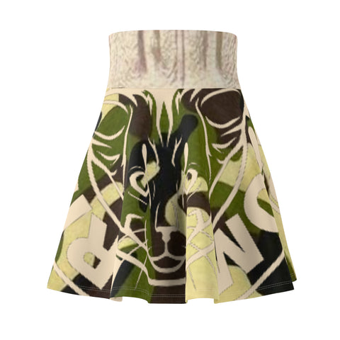 Women's  HIP HOP ART Skater Skirt (AOP)