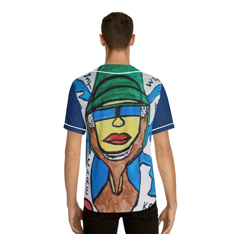 Men's  HIP HOP ART Baseball Jersey (AOP)