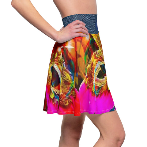 Women's HIP HOP ART Skater Skirt (AOP)