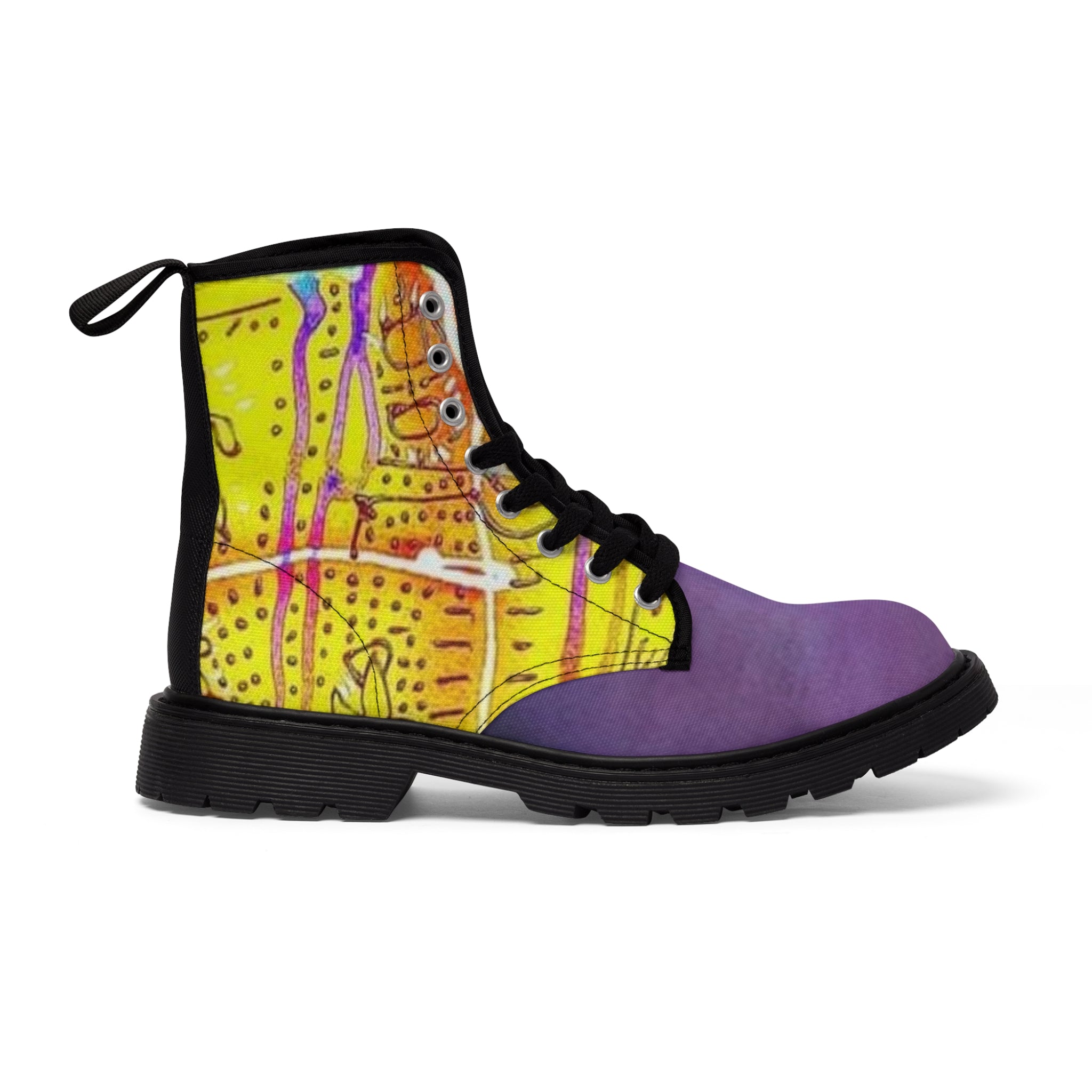 Women's Canvas HIP HOP ART Boots