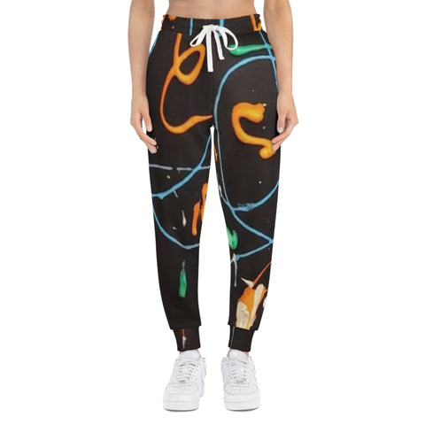 HIP HOP ART Athletic Joggers (AOP)