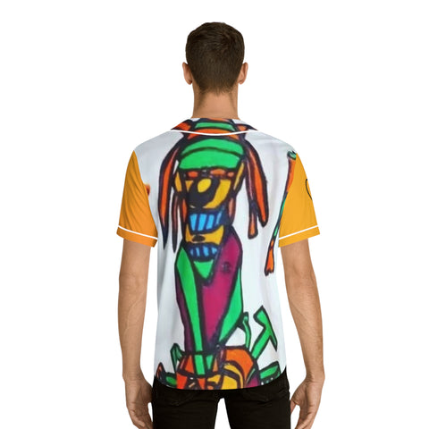 Men's HIP HOP ART  Baseball Jersey (AOP)