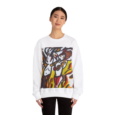 Unisex HIP HOP ART Heavy Blend™ Crewneck Sweatshirt