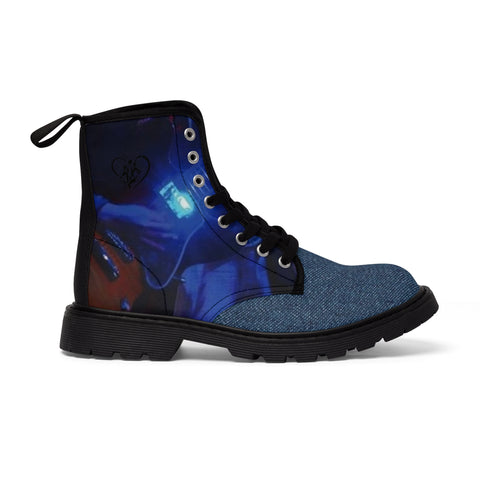 Men's Canvas  HIP HOP ART Boots