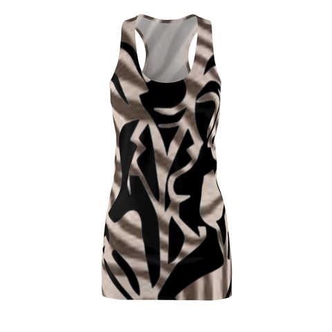 Women's Cut & Sew  HIP HOP ART Racerback Dress (AOP)