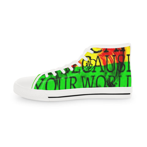 Men's High Top HIP HOP ART Sneakers