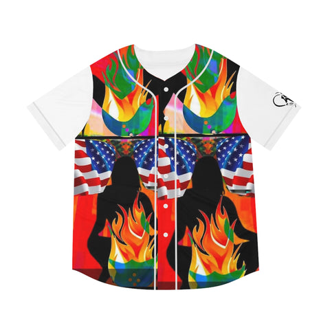 Men's HIP HOP ART Baseball Jersey (AOP)