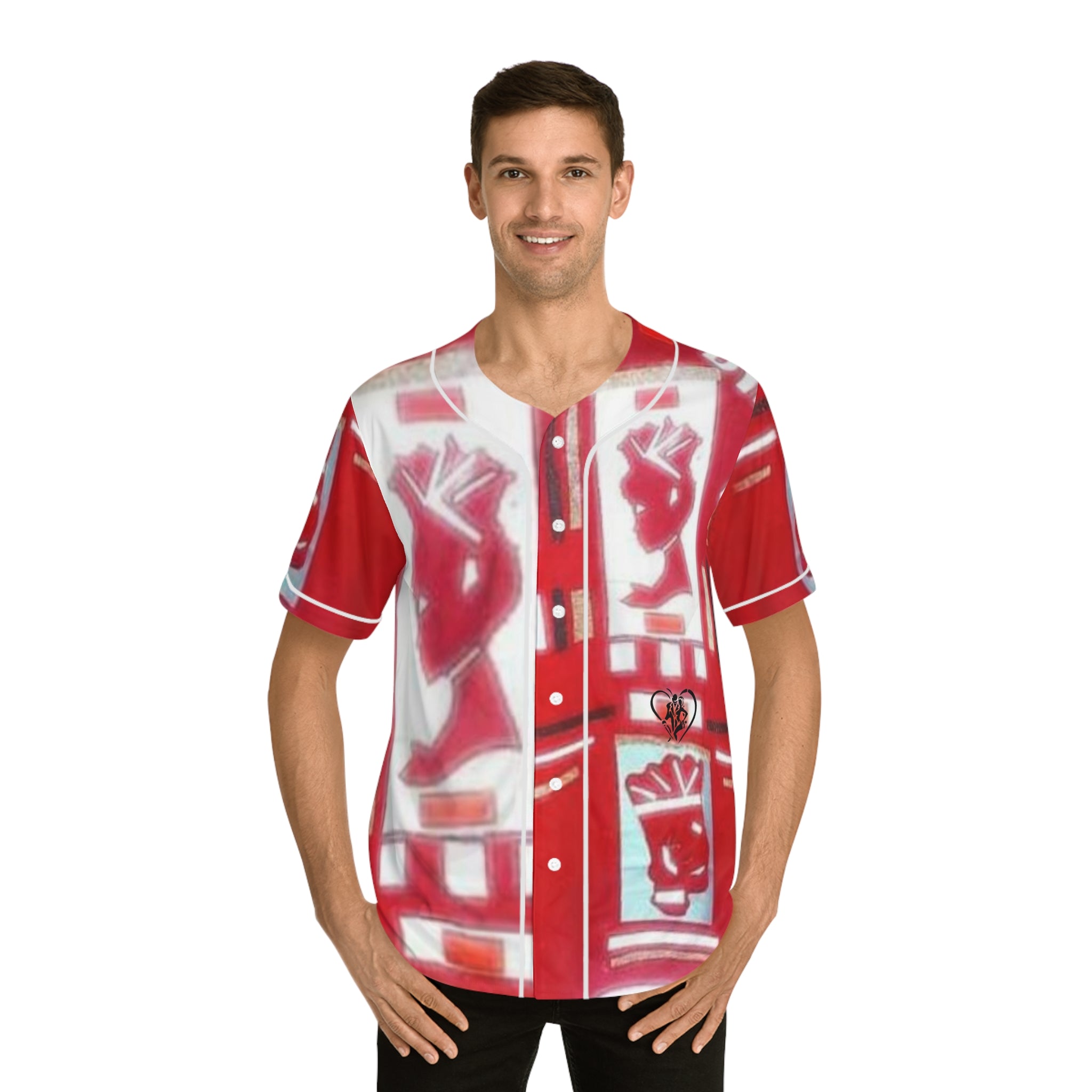 Men's HIP HOP ART Baseball Jersey (AOP)