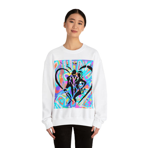 Unisex Heavy Blend™   HIP HOP ART Crewneck Sweatshirt