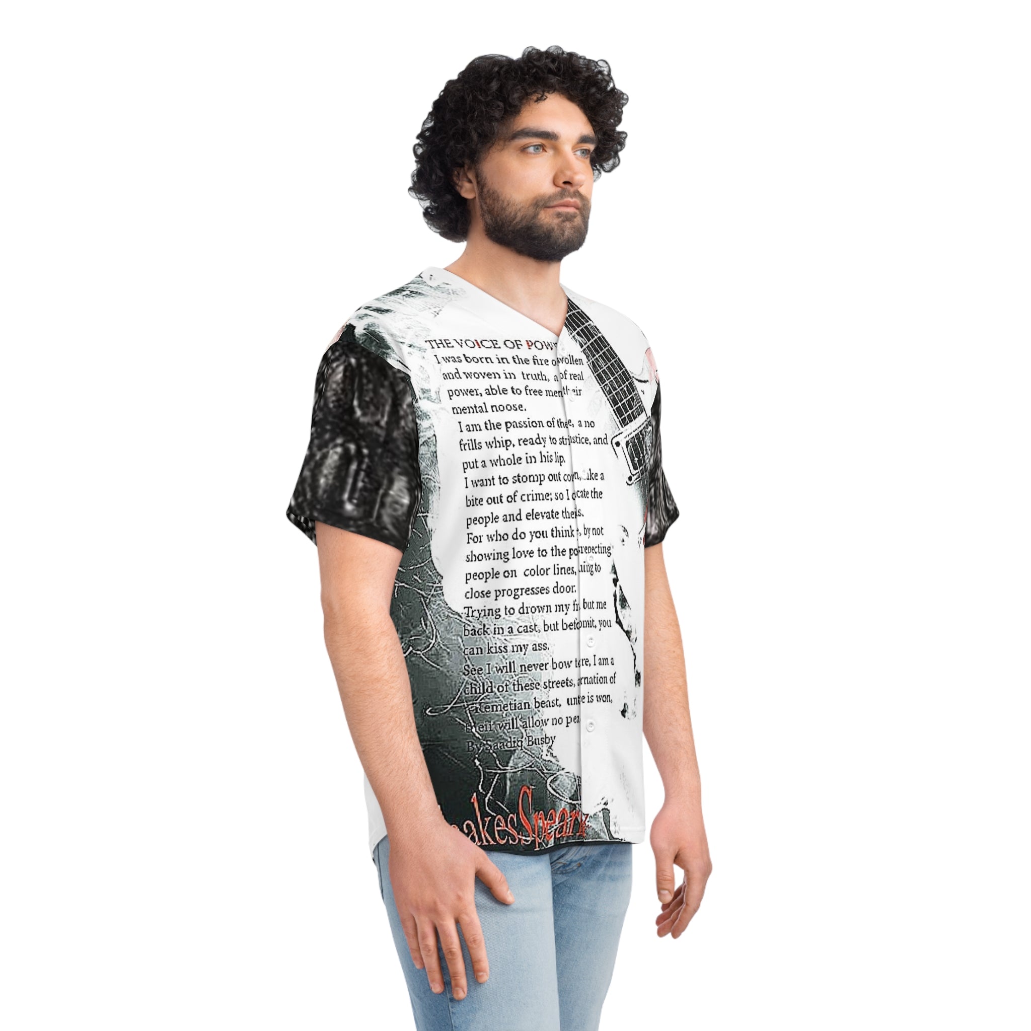 Men's HIP HOP ART Baseball Jersey