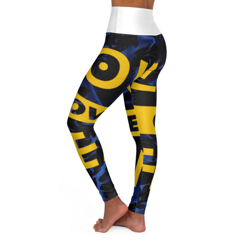 High Waisted  HIP HOP ART Yoga Leggings (AOP)