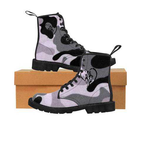 Women's Canvas HIP HOP ART Boots