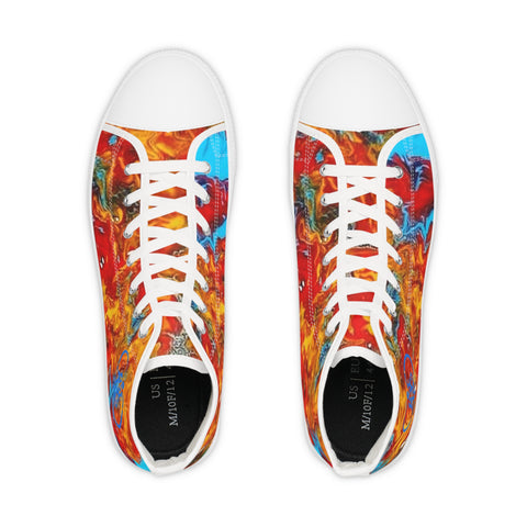 Men's High Top HIP HOP ART  Sneakers