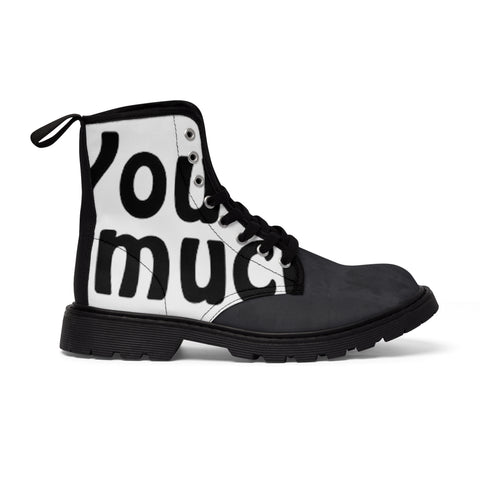 Men's Canvas  HIP HOP ART Boots