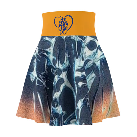 Women's HIP HOP ART Skater Skirt (AOP)