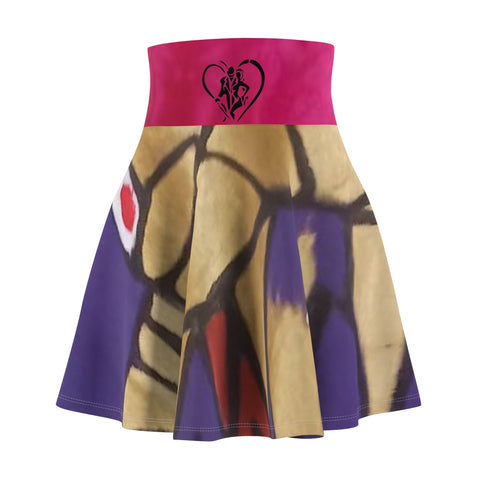 Women's HIP HOP ART Skater Skirt (AOP)