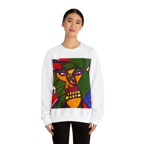 HIP HOP ART  Unisex Heavy Blend™ Crewneck Sweatshirt