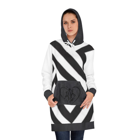 Women's HIP HOP ART Hoodie Dress (AOP)