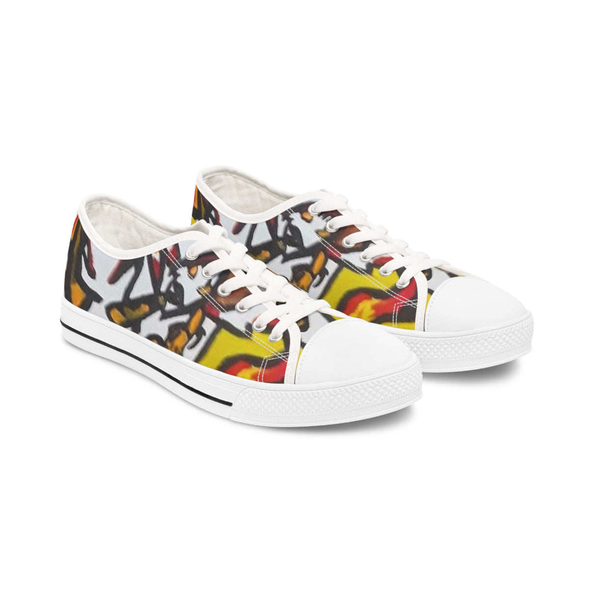 Women's Low Top  HIP HOP ART Sneakers