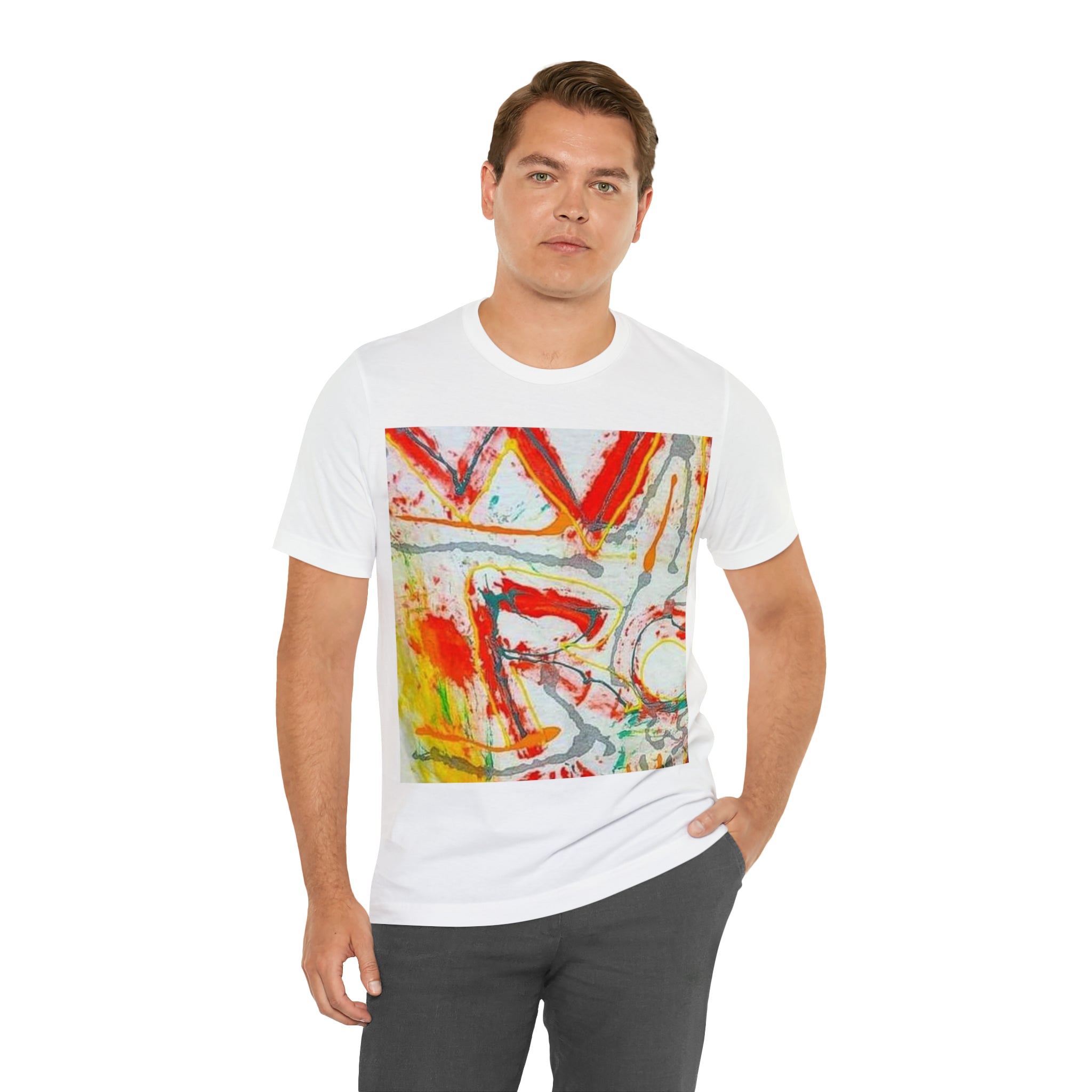 HIP HOP ART Unisex Jersey Short Sleeve Tee