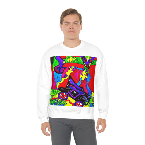 Unisex Heavy Blend™  HIP HOP ART  Crewneck Sweatshirt