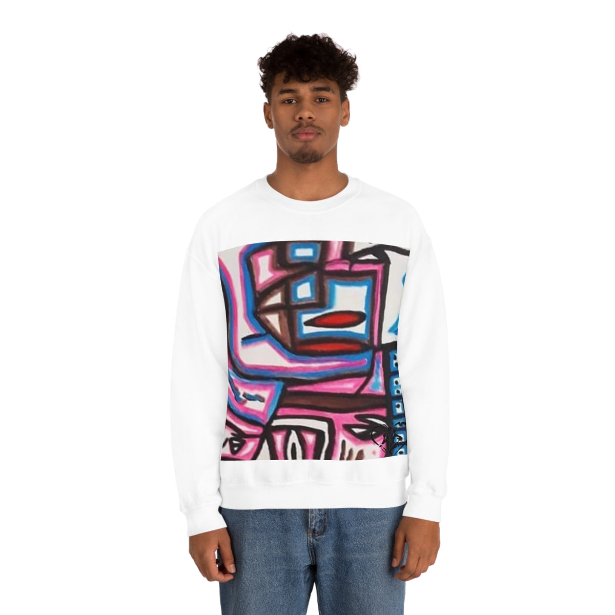 Unisex Heavy Blend™ HIP HOP ART Crewneck Sweatshirt