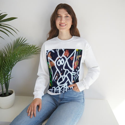 Unisex Heavy Blend™  HIP HOP ART Crewneck Sweatshirt